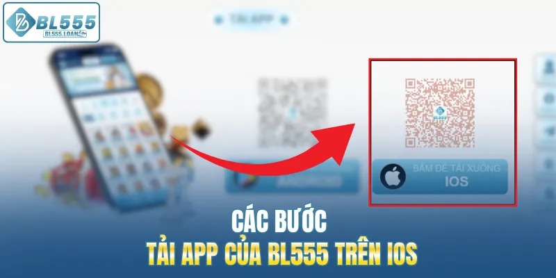các bước tải trên ios